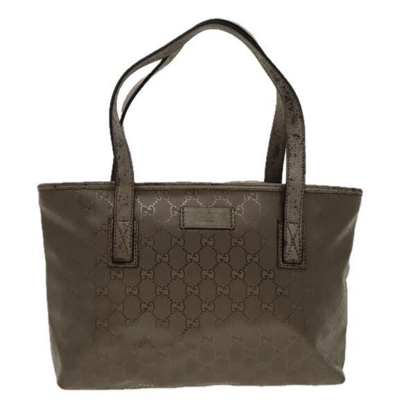 GUCCI GG Implementation Tote Bag Silver Metallic - Picture 2 of 16